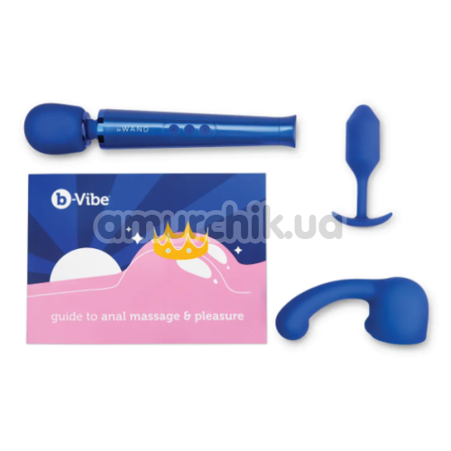 Набор секс-игрушек B-Vibe & Le Wand Anal Massage & Education Set, фиолетовый