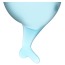 Набор из 2 менструальных чаш Satisfyer Feel Secure, голубой - Фото №5