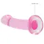 Фалоімітатор Realrock Crystal Clear Dildo Non Realistic 7, рожевий - Фото №2
