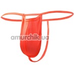 Трусы-стринги мужские с отверстием Svenjoyment Underwear, красные - Фото №1