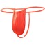 Трусы-стринги мужские с отверстием Svenjoyment Underwear, красные - Фото №0
