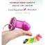 Брелок в виде пениса Roomfun Cock Keychain, розовый - Фото №4