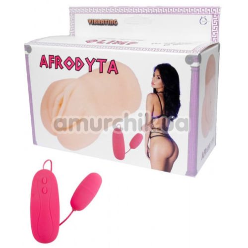 Искусственная вагина с вибрацией Boss Of Toys Afrodyta, телесная