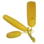 Комплект віброяєць Vibro Stim Dual жовтий - Фото №2