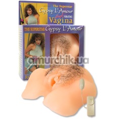Искусcтвенная вагина с вибрацией Gypsy Lamour - Фото №1