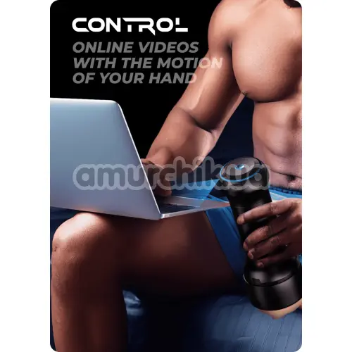 Інтерактивна насадка на мастурбатор Kiiroo Control, чорна