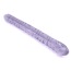 Двуконечный фаллоимитатор Crystal Jellies, 45 см фиолетовый - Фото №2