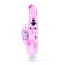 Вібратор Crystal Jelly My Dual Pleasure, рожевий - Фото №2