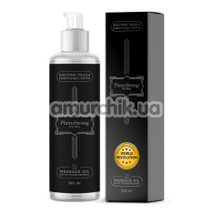 Масажна олія з феромонами PheroStrong Massage Oil Black для чоловіків, 100 мл - Фото №1