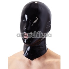 Маска Latex Mask Ring, чёрная - Фото №1