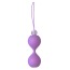 Вагинальные шарики Mae B Lovely Vibes Sophisticated Soft Touch Love Balls, фиолетовые - Фото №2