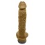 Мило у вигляді пеніса з присоскою Чистий Кайф XL, коричневе - Фото №3