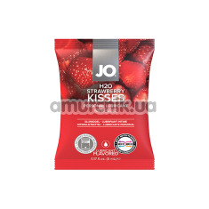 Оральний лубрикант JO H2O Strawberry Kiss - полуниця, 5 мл - Фото №1