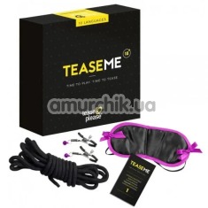 Бондажный набор + секс-игра TeaseMe  - Фото №1