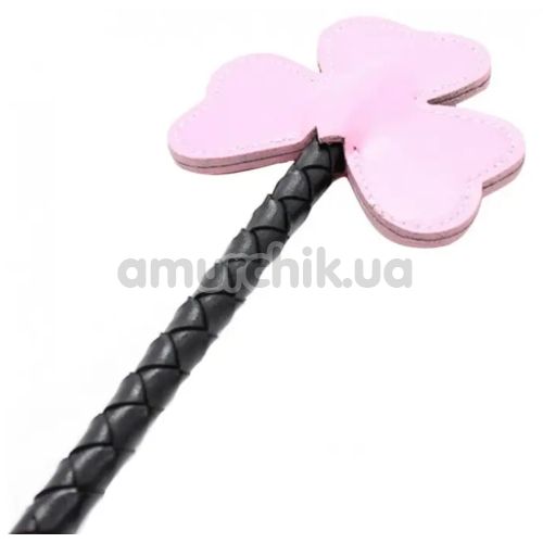Стек DS Fetish Crop Flower, черно-розовый
