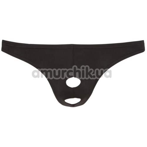 Трусы мужские с отверстиями для пениса и мошонки Svenjoyment Underwear 2110270, черные