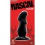 Анальная пробка Rascal Rim Raider, черная - Фото №2