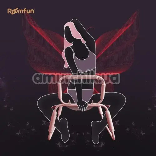 Стул для секса Roomfun Horse Chair, розовый