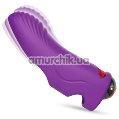 Вибратор на палец Finger Vibrator Aurora, фиолетовый - Фото №1