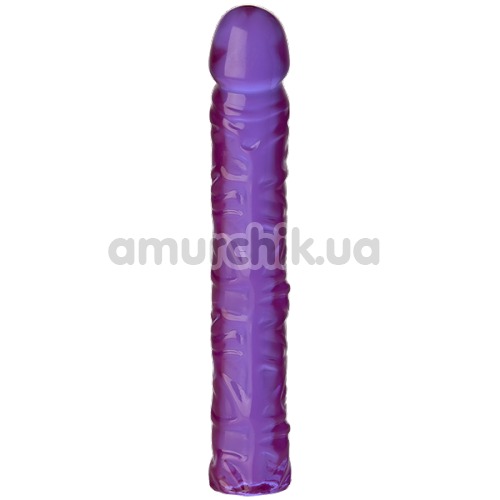 Фаллоимитатор Crystal Jellies, 25.4 см фиолетовый - Фото №1