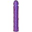 Фалоімітатор Crystal Jellies, 25.4 см, фіолетовий - Фото №1