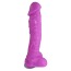 Мыло в виде пениса с присоской Чистий Кайф XL, фиолетовое - Фото №0