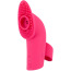Вибратор на палец Sweet Smile Licking and Pulsating Finger Stimulator, розовый - Фото №1