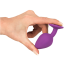 Анальная пробка с фиолетовым кристаллом Colorful Joy Jewel Purple Plug Medium, фиолетовая - Фото №4
