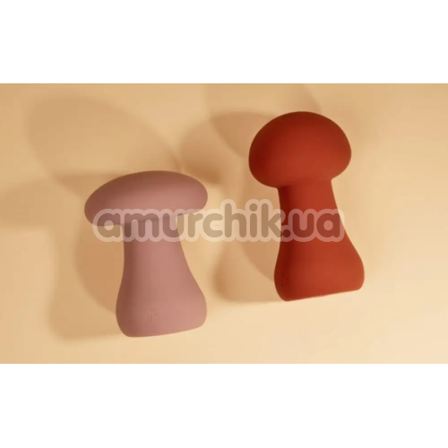 Кліторальний вібратор Sweet Em Mini Mushroom Vibrator, рожевий