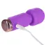Универсальный вибромассажер M'Lady Mini Vibrating Wand, фиолетовый - Фото №3