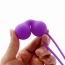 Вагинальные шарики Even Bolas Silicona, фиолетовые - Фото №3