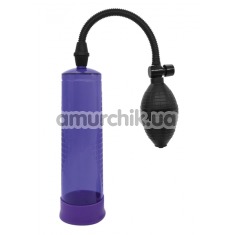 Вакуумна помпа Power Pump Penis Enlarger, фіолетова - Фото №1
