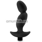 Вібростимулятор простати Anal Adventures Platinum Vibrating Prostate Massager 4, чорний - Фото №1