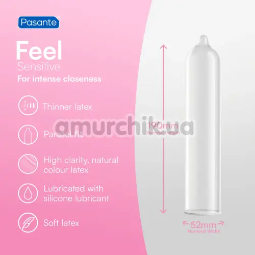 Pasante Sensitive Feel, 3 шт