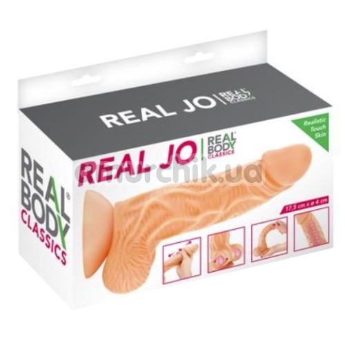 Фаллоимитатор Real Body Real JO, телесный