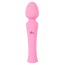 Универсальный вибромассажер Sweet Smile Rechargeable Mini Wand, розовый - Фото №1