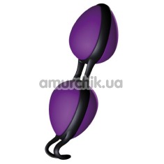 Вагинальные шарики Joyballs Secret, фиолетово-черные - Фото №1