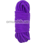 Мотузка для бондажу DS Fetish 10 M, фіолетова - Фото №1