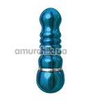 Вібратор Pure Aluminium Small, блакитний - Фото №1