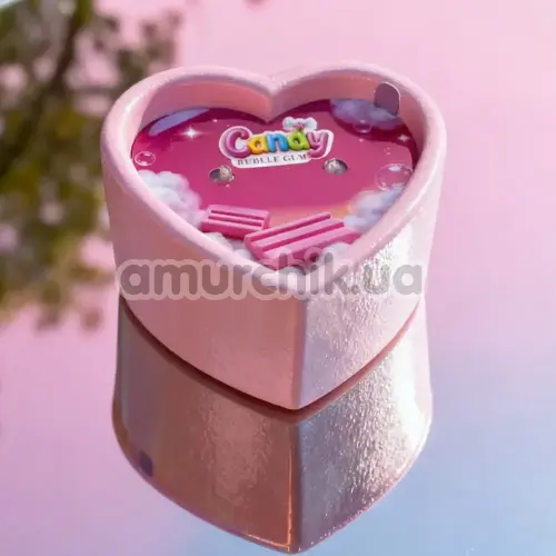 Свеча для массажа Candy Heart Bubble Gum - жвачка, 70 мл