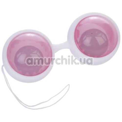Вагінальні кульки Lovetoy Luna Beads II, рожеві - Фото №1