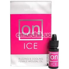 Збуджуюча олія Sensuva On Female Arousal Oil Ice - охолоджуючий ефект, 5 мл - Фото №1