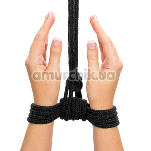 Мотузка Fetish Bondage Rope, чорна