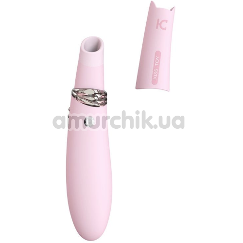 Симулятор орального секса для женщин с вибрацией KissToy Miss CC, розовый