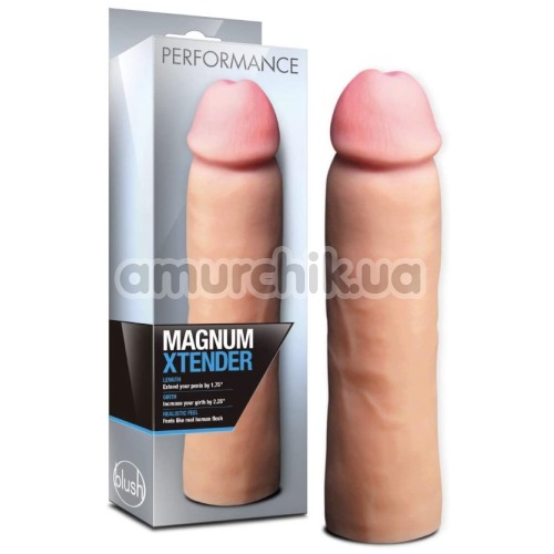 Насадка на пенис Performance Magnum Xtender, телесная