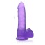 Фалоімітатор Jelly Studs Medium, фіолетовий - Фото №3