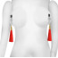 Затискачі для сосків LoveToy Bondage Fetish Glamor Tassel Nipple Clamp, червоні - Фото №3