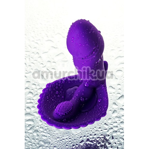 Вибратор клиторальный и точки G A-Toys 761029, фиолетовый