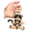 Брелок Master Series Bound Teddy Bear With Flogger Keychain - ведмежа, жовтий - Фото №5