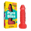 Мило у вигляді пеніса з присоскою Pure Bliss Big, червоне - Фото №4